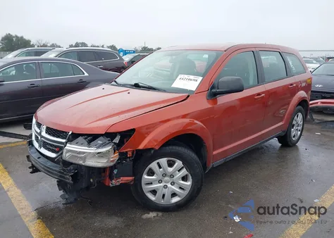 2014 Dodge Journey American Value Pkg z USA, uszkodzony, nr VIN 3C4PDCAB4ET150434